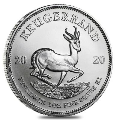 2020 South Africa 1 oz Silver Krugerrand